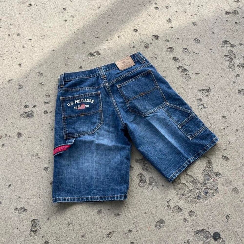 Us Polo Association Streetwear Y2K Carpenter Jorts